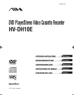 Aiwa HV-DH10 Operating Instructions Manual preview