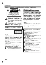 Preview for 2 page of Aiwa HV-DH1EH Operating Instructions Manual