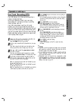 Preview for 21 page of Aiwa HV-DH1EH Operating Instructions Manual