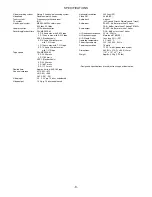 Предварительный просмотр 3 страницы Aiwa HV-FX5850 - SERVICE Service Manual