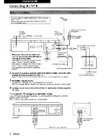 Preview for 4 page of Aiwa HV-MX100 Operating Instructions Manual