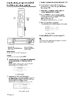 Preview for 14 page of Aiwa HV-MX100 Operating Instructions Manual