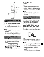 Preview for 17 page of Aiwa HV-MX100 Operating Instructions Manual