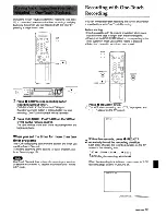 Preview for 19 page of Aiwa HV-MX100 Operating Instructions Manual