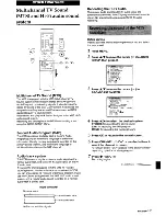 Preview for 23 page of Aiwa HV-MX100 Operating Instructions Manual