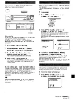 Preview for 29 page of Aiwa HV-MX100 Operating Instructions Manual