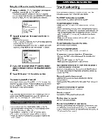 Preview for 30 page of Aiwa HV-MX100 Operating Instructions Manual