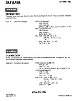 Preview for 41 page of Aiwa HV-MX100 Operating Instructions Manual