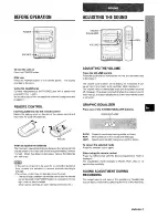 Preview for 5 page of Aiwa LCX-150 Operating Instructions Manual