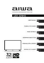 Preview for 1 page of Aiwa LED-326HD User Manual