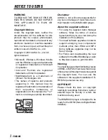 Preview for 2 page of Aiwa MM-RX400 Operating Instructions Manual