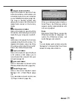 Preview for 21 page of Aiwa MM-RX400 Operating Instructions Manual