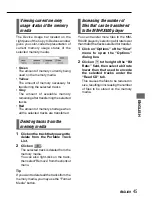 Preview for 45 page of Aiwa MM-RX400 Operating Instructions Manual