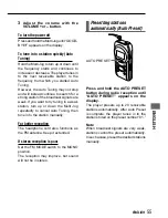 Preview for 55 page of Aiwa MM-RX400 Operating Instructions Manual