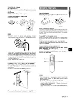 Предварительный просмотр 5 страницы Aiwa NSX-A111 Operating Manual