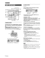 Предварительный просмотр 8 страницы Aiwa NSX-A111 Operating Manual