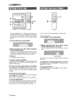 Предварительный просмотр 14 страницы Aiwa NSX-A111 Operating Manual