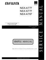 Aiwa NSX-A767 Service Manual предпросмотр