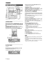 Предварительный просмотр 18 страницы Aiwa NSX-A888 Operating Instructions Manual