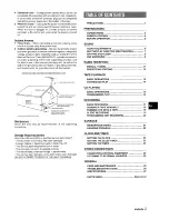 Preview for 3 page of Aiwa NSX-A909 Operating Instructions Manual