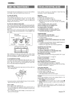 Preview for 27 page of Aiwa NSX-A909 Operating Instructions Manual