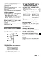 Preview for 73 page of Aiwa NSX-A909 Operating Instructions Manual