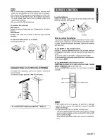 Preview for 5 page of Aiwa NSX-AJ10 U Operating Instructions Manual