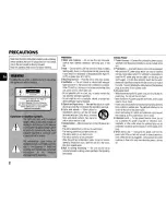 Предварительный просмотр 2 страницы Aiwa NSX-AJ100 Operating Instructions Manual