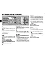 Preview for 8 page of Aiwa NSX-AJ200 Operating Instructions Manual