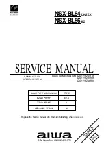 Aiwa nsx-aj54 u Service Manual preview