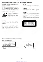 Предварительный просмотр 4 страницы Aiwa NSX-D20 Service Manual