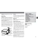 Preview for 3 page of Aiwa NSX-D23 Operating Instructions Manual