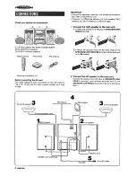 Preview for 4 page of Aiwa NSX-D9 Operating Instructions Manual