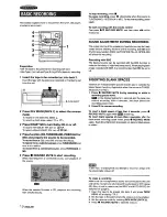 Preview for 20 page of Aiwa NSX-D9 Operating Instructions Manual