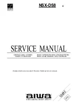 Aiwa NSX-DS8 Service Manual preview