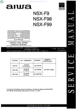 Aiwa NSX-F9 Service Manual предпросмотр