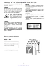 Предварительный просмотр 7 страницы Aiwa NSX-F9 Service Manual