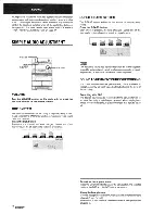 Предварительный просмотр 8 страницы Aiwa NSX-H80 Operating Instructions Manual