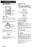 Предварительный просмотр 14 страницы Aiwa NSX-H80 Operating Instructions Manual