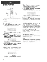 Предварительный просмотр 22 страницы Aiwa NSX-H80 Operating Instructions Manual