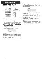 Предварительный просмотр 38 страницы Aiwa NSX-H80 Operating Instructions Manual