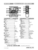 Preview for 28 page of Aiwa NSX-HMA56 Operating Instructions Manual