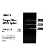 Aiwa NSX-HMT35 Operating Instructions Manual preview