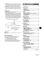 Предварительный просмотр 3 страницы Aiwa NSX-MT725 Operating Instructions Manual