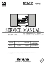 Aiwa NSX-R10 Service Manual preview