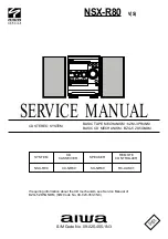 Aiwa NSX-R80 Service Manual preview