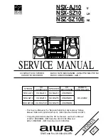 Aiwa NSX-SZ10 LH Service Manual предпросмотр