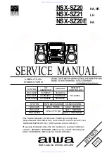 Aiwa NSX-SZ20 Service Manual preview