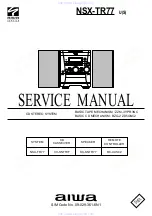 Aiwa NSX-TR77 Service Manual preview