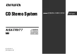 Aiwa NSX-TRV77 Operating Instructions Manual preview